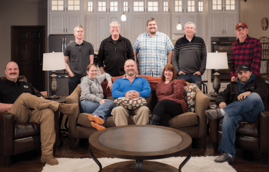 Group picture of employees